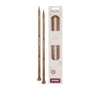 KnitPro KP20211 Aiguilles Simple Pointes Bois Multicolore 25 cm x 9 mm