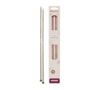 KnitPro Aiguilles à simple pointe KP20248 Bois multicolore 35 cm x 3,25 mm