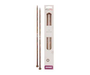KnitPro KP20258 Symphonie Aiguille Simple Pointe Bois Multicolore 22 x 0,5 x 4 cm