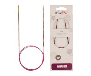 KnitPro KP20321 Symphonie Aiguille Circulaire Fixe Bois Multicolore 25 x 0,4 x 4,59 cm