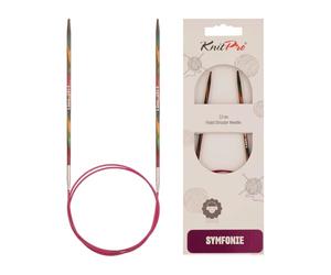 KnitPro KP20325 Symphonie Aiguille Circulaire Fixe Bois Multicolore 38,5 x 0,5 x 1,3 cm