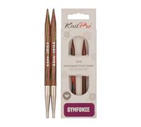 KnitPro KP20408 Aiguilles Circulaires Interchangeables Fixes Bois Multicolore 22 x 0,7 x 6,5 cm