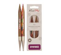 KnitPro KP20410 Symphonie Aiguille Interchangeable Circulaire Normale Bois Multicolore 22 x 0,6 x 11,5 cm