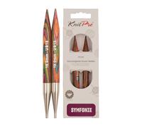 KnitPro KP20411 Symphonie Aiguille Interchangeable Circulaire Normale Bois Multicolore 49,5 x 1,3 x 5 cm