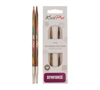 KnitPro KP20425 Symphonie Aiguille Interchangeable Circulaire Spéciale Bois Multicolore 31,5 x 5,8 x 19 cm