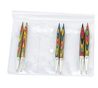KnitPro KP20603 Symphonie Ensemble d'Aiguilles Solide Interchangeable Bois Multicolore 47,5 x 0,5 x 1,6 cm