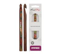 KnitPro Crochet Symfonie KP20714 Bois multicolore 10 mm 22 x 1,5 x 11,5 cm