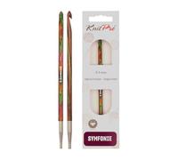 KnitPro KP20748 Symphonie Crochet Tricot Simple Fin Bois Multicolore 47,5 x 1,3 x 5 cm