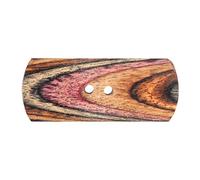 KnitPro KP21136 Symphonie Bouton Courbe Carreau Classique Bois Multicolore 22 x 0,8 x 11,2 cm