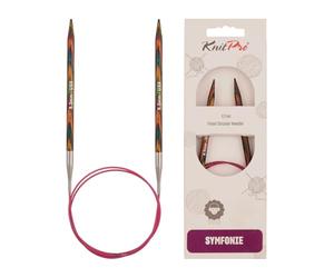 KnitPro KP21371 Symphonie Aiguille Circulaire Fixe Bois Multicolore 22 x 1 x 11,2 cm