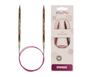 KnitPro KP21385 Symphonie Aiguille Circulaire Fixe Bois Multicolore 17 x 0,4 x 9 cm