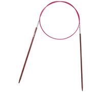 KnitPro KP25321 Aiguilles Circulaires Fixes Bois Rose 60 cm x 3 mm