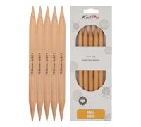 KnitPro KP35128 Basix Aiguille Double Pointe Bois Multicolore 17 x 0,5 x 9 cm