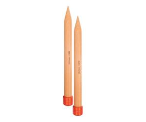 KnitPro KP35291 Basix Aiguille Simple Pointe Bois Multicolore 38,5 x 0,3 x 5 cm