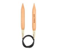 KnitPro KP35370 Aiguilles Circulaires Fixes Bois Bouleau 150 cm x 20 mm