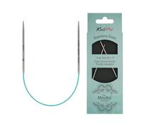 KNITPRO KP36040 KNITPRO The Mindful Collection circulaire fixe 25cm, ArgentSarcelle