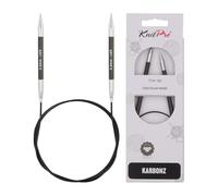 KnitPro KP41151 Arbon Aiguille Fixe Circulaire Bois Multicolore 30 x 0,6 x 5 cm