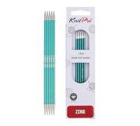 KnitPro KP47036 Set de Goupilles de Tricotage Doubles Fin Aluminium Vert 36 x 1 x 5,5 cm