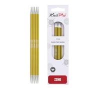 KnitPro Set d'aiguilles doubles pointes KP47037 – Aluminium vert 23 x 0,9 x 5 cm