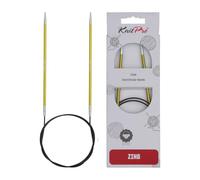 KnitPro KP47127 Set de goupilles de tricotage circulaires fixées en aluminium vert 18,7×0,6×8,8 cm