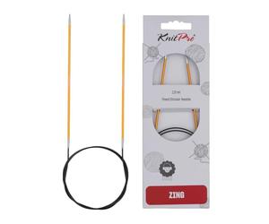 KnitPro KP47182 Set de Goupilles de Tricotage Circulaires Fixes Aluminium Or 45,5 x 1 x 5 cm