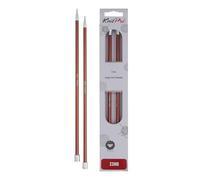 KnitPro KP47302 Set de Goupilles de Tricotage Finies Aluminium Marron 45,5 x 1 x 5 cm