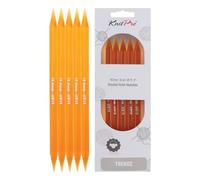 KnitPro KP51030 Aiguilles Double Pointes Bois Multicolore 20 cm x 10,00 mm