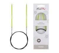 KnitPro Aiguilles circulaires fixes KP51082 en bois multicolore 80 cm 3,75 mm
