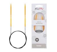 KnitPro KP51083 Aiguilles Circulaires Fixes Bois Multicolore 80 cm x 4 mm