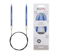KnitPro KP51088 Trendz Aiguilles Circulaires Fixes Bois Multicolore 80 cm x 6,50 mm
