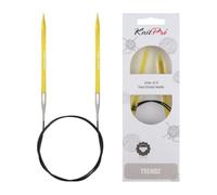 KnitPro KP51117 Aiguilles Circulaires Fixes Bois Multicolore 100 cm x 6 mm