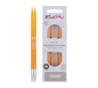 KnitPro KP51253 Aiguilles Interchangeables Circulaires Normales Bois Multicolore 4 mm