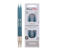 KnitPro KP51256 Aiguilles Interchangeables Circulaires Normales Bois Multicolore 5,50 mm