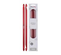 KnitPro Crochet KP51429 plastique rouge 30 cm x 120 mm