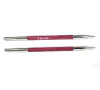 KnitPro Nova Aiguilles à Tricoter circulaires interchangeables spéciale Royale épingles, Bouleau/en Laiton, Multicolore, 11.6 cm x 4 mm