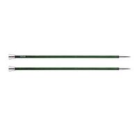 KnitPro Nova Aiguilles Tricoter Royale Simple Extrémité, Bouleau/en Laiton, Multicolore, 35 cm x 5,50 mm