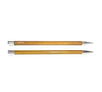 KnitPro Nova Aiguilles Tricoter Royale Simple Extrémité, Bouleau/en Laiton, Multicolore, 40 cm x 12.00 mm