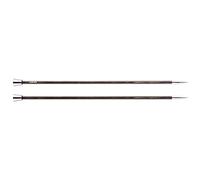 KnitPro Nova Aiguilles Tricoter Royale Simple Extrémité, Bouleau/en Laiton, Multicolore, 40 cm x 4,50 mm