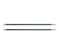 KnitPro Nova Aiguilles Tricoter Royale Simple Extrémité, Bouleau/en Laiton, Multicolore, 40 cm x 5,50 mm