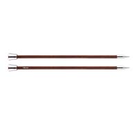 KnitPro Nova Aiguilles Tricoter Royale Simple Extrémité, Bouleau/en Laiton, Multicolore, 40 cm x 7.00 mm