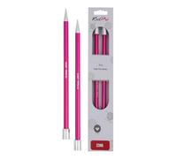 KnitPro Nova Aiguilles Tricoter Zing Simple, en Aluminium, Multicolore, 25 cm x 10 mm