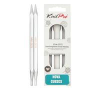KnitPro Nova Cubics 6,5 mm Aiguilles circulaires spéciales interchangeables en Laiton Brillant