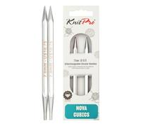 KnitPro Nova Cubics 7 mm Aiguilles circulaires spéciales interchangeables en Laiton Brillant