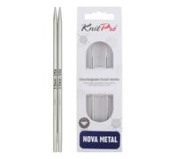 KnitPro Nova Metal : Aiguilles à Tricoter : Circulaire : Interchangeable : Standard : Nova Metal : 3,50 mm KP10401 Argent