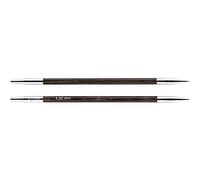 KnitPro Royale Normal épingles à Tricoter circulaires interchangeables, Bouleau/en Laiton, Multicolore, 12,5 cm x 4,50 mm