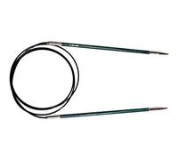 KnitPro Royale Tricoter Circulaire Fixe, Bouleau/en Laiton, Multicolore, 150 cm x 3,25 mm