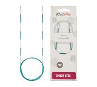 KnitPro SmartStix Aiguille à Tricoter Circulaire, Aluminium, Vert, 80cm x 2,25mm