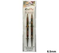 KnitPro Aiguilles circulaires interchangeables fixes KP20408 Bois multicolore 22 x 0,7 x 6,5 cm