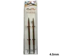 KnitPro Symfonie Bois Interchangeables Tricotage Aiguille Pointes - Rond / Norme