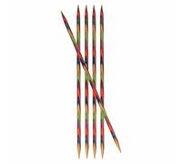 KnitPro Symfonie Double Pointu Tricot Aiguilles en Bois 15cm - Tailles:2mm-8mm